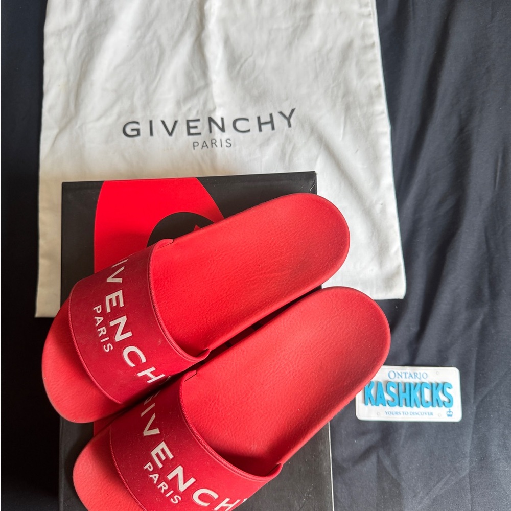 Givenchy Bold Red Men's Sandals